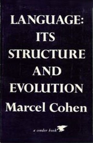 9780846411567: Language: Its Structure and Evolution