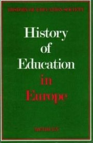 Stock image for History of Education in Europe for sale by HALCYON BOOKS
