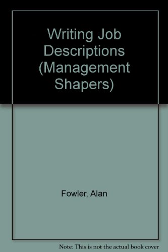 9780846451846: Writing Job Descriptions