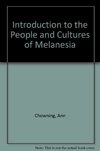Stock image for An Introduction to the Peoples and Cultures of Melanesia for sale by The Book Bin
