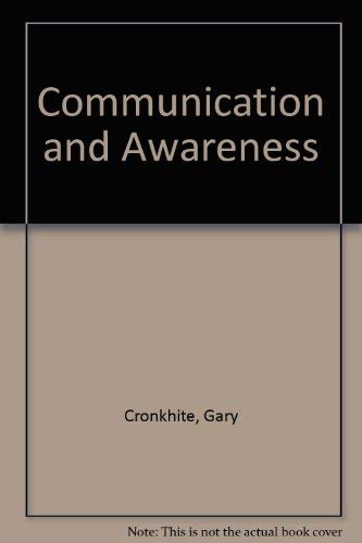 Imagen de archivo de Communication and Awareness a la venta por Goldstone Books