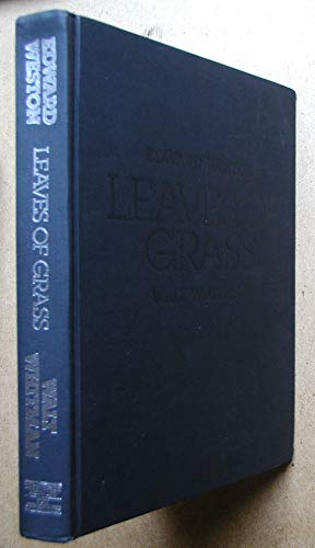 Stock image for Edward Weston Leaves of Grass for sale by RZabasBooks