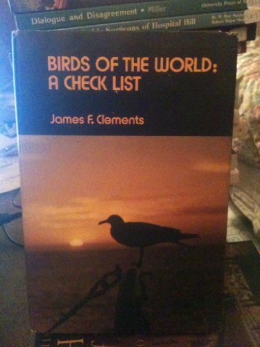 Imagen de archivo de BIRDS OF THE WORLD: A Checklist a la venta por Russ States