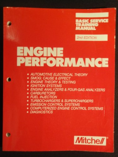 Stock image for Engine Performance: Basic Service Training Manual Snap-on for sale by HPB-Emerald