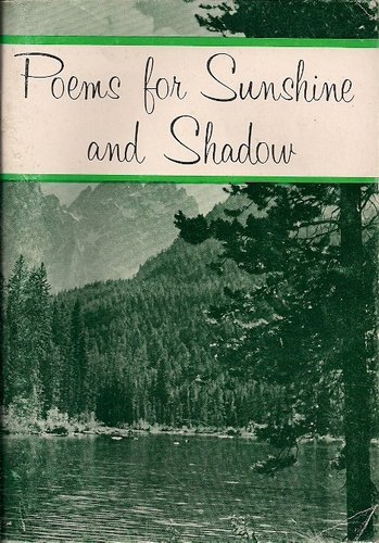 Stock image for Poems for Sunshine and Shadow Ord L. Morrow and John I. Paton for sale by Vintage Book Shoppe