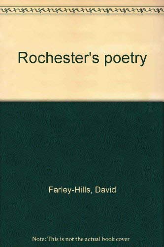 Stock image for Rochester's Poetry for sale by G. & J. CHESTERS
