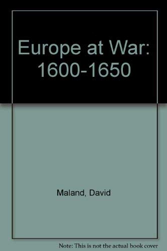 Stock image for Europe at War: 1600-1650 for sale by HPB-Red