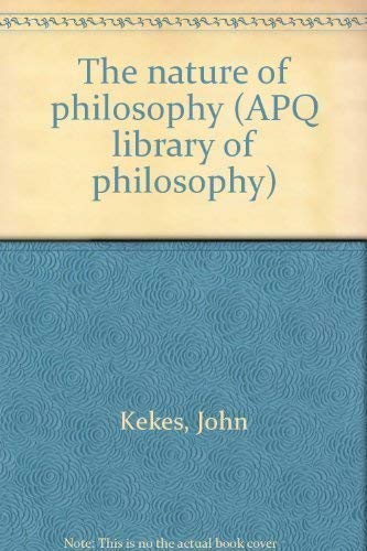 Imagen de archivo de The Nature of Philosophy a la venta por Better World Books