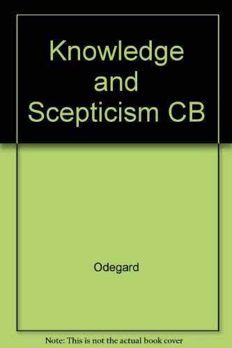 9780847670321: Knowledge and Scepticism CB