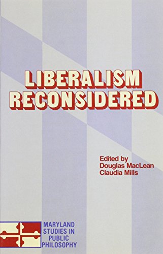 Beispielbild fr Liberalism Reconsidered zum Verkauf von Zubal-Books, Since 1961