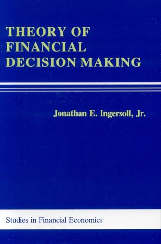 Beispielbild fr Theory of Financial Decision Making zum Verkauf von Anybook.com