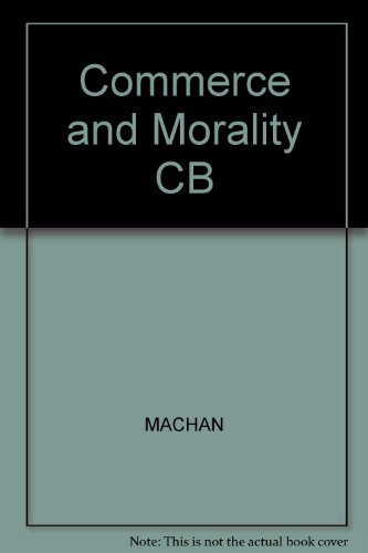 9780847675876: Commerce and Morality CB
