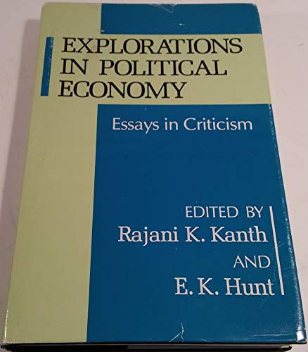 Stock image for Explorations in Political Economy for sale by Mispah books