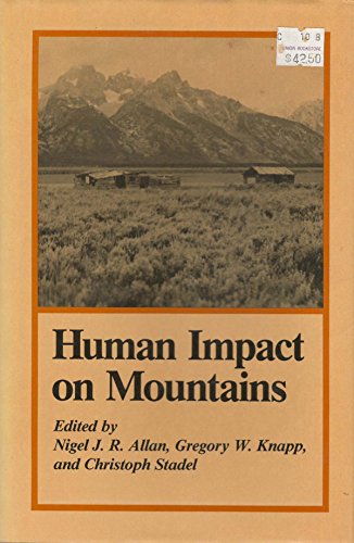 Imagen de archivo de Human Impact on Mountains a la venta por SatelliteBooks