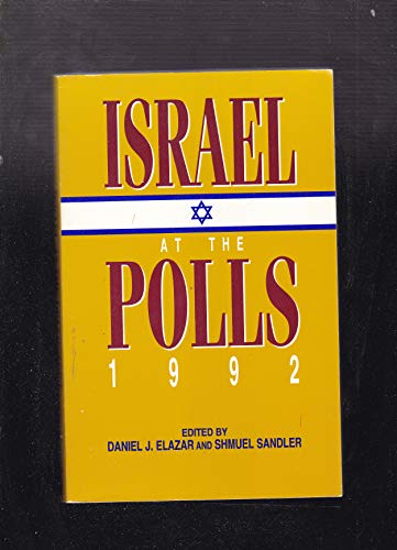 Imagen de archivo de Israel at the Polls, 1992 a la venta por Irish Booksellers