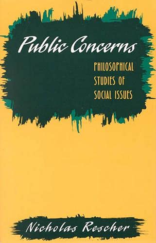 Public Concerns (9780847681266) by Rescher, Nicholas