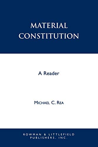 9780847683840: Material Constitution: A Reader