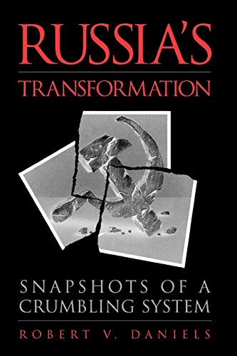 Beispielbild fr Russia's Transformation: Snapshots of a Crumbling System zum Verkauf von medimops