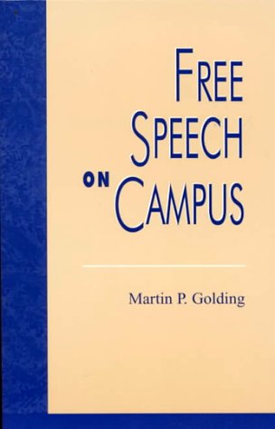 9780847687923: Free Speech on Campus (Issues in Academic Ethics)