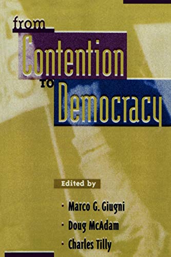 Imagen de archivo de From Contention to Democracy a la venta por Better World Books