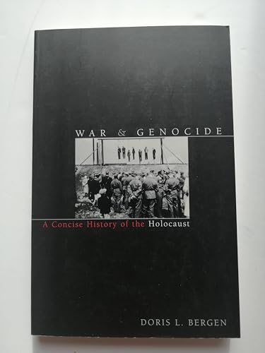 Beispielbild fr War and Genocide: A Concise History of the Holocaust (Critical Issues in World and International History) zum Verkauf von HPB-Diamond