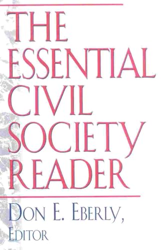 Beispielbild fr The Essential Civil Society Reader Format: Hardcover zum Verkauf von INDOO
