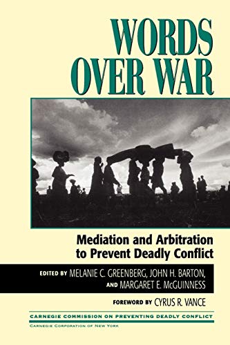 Imagen de archivo de Words over War : Mediation and Arbitration to Prevent Deadly Conflict a la venta por Better World Books