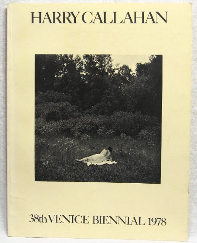Imagen de archivo de Harry Callahan 38Th Venice Biennial, 1978 a la venta por Gerry Kleier Rare Books