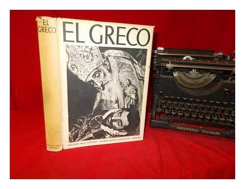 Stock image for El Greco for sale by Better World Books: West