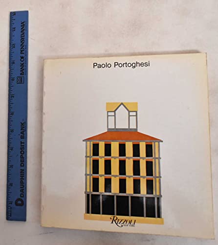 Beispielbild fr PAOLO PORTOGHESI: PROJECTS AND DRAWINGS 1949 - 1979 zum Verkauf von Black Swan Books, Inc.