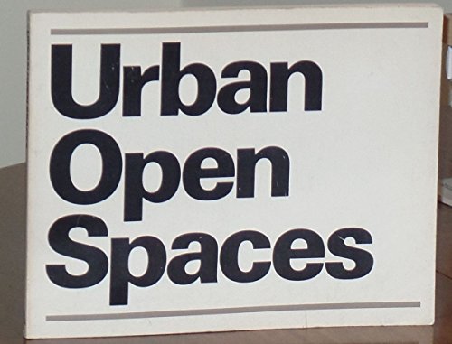 Stock image for Urban Open Spaces for sale by Sessions Book Sales