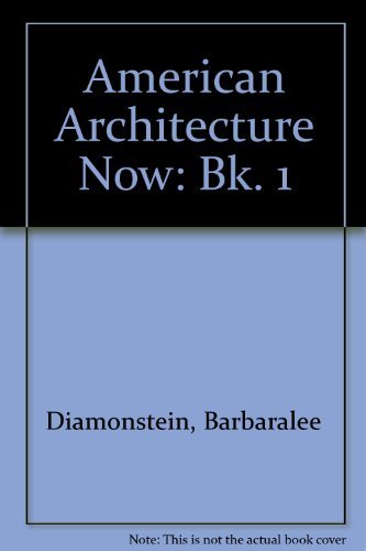 9780847803293: American architecture now