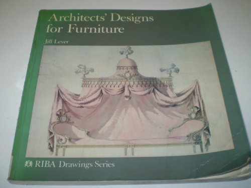 Imagen de archivo de Architects' designs for furniture a la venta por HPB-Ruby