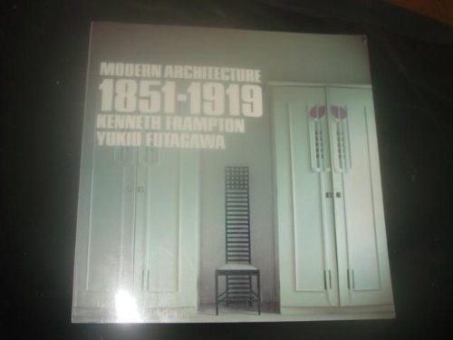 Beispielbild fr Modern Architecture 1851-1919 zum Verkauf von HPB-Emerald