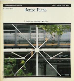 Beispielbild fr Renzo Piano. Projects and buildings 1964-1983. zum Verkauf von Antiquariat Langguth - lesenhilft