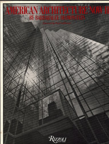 Stock image for American Architecture Now II for sale by Better World Books