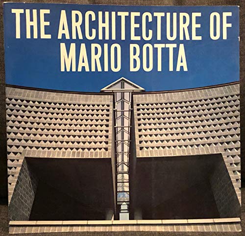 Stock image for The Architecture of Mario Botta for sale by Open Books