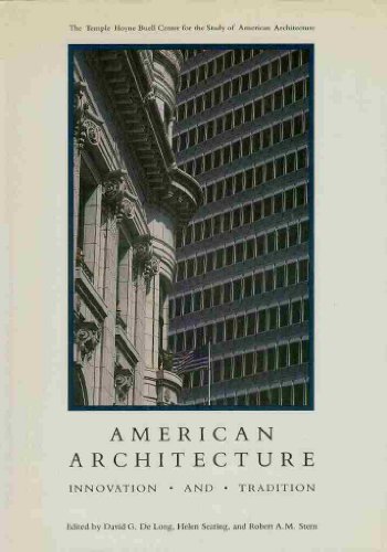 Imagen de archivo de American Architecture: Innovation And Traditions a la venta por Metakomet Books