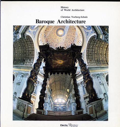 Beispielbild fr Baroque Architecture zum Verkauf von Better World Books