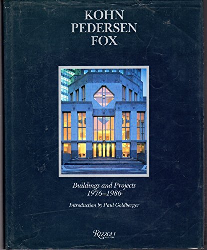 9780847807482: Kohn Pederson Fox: Buildings and Projects, 1976-86