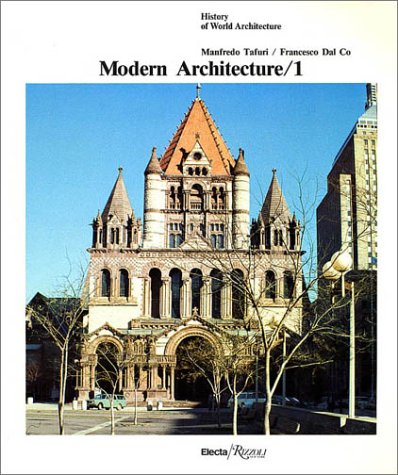 Stock image for Modern Architecture / 1 (History of World Architecture) for sale by Zoom Books Company