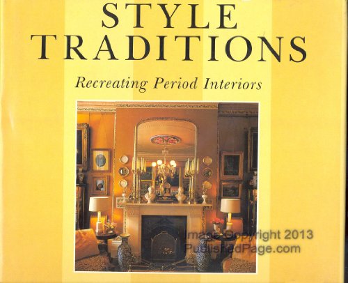 Imagen de archivo de Style Traditions a la venta por Better World Books: West