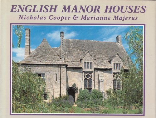 Stock image for English Manor Houses for sale by Better World Books