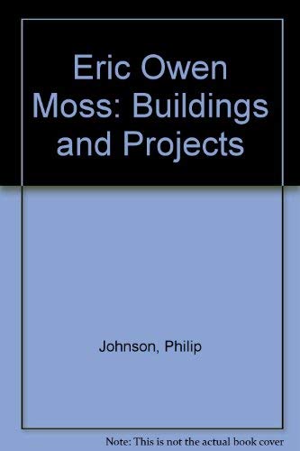 Stock image for Eric Owen Moss: Buildings and Projects for sale by Rob the Book Man