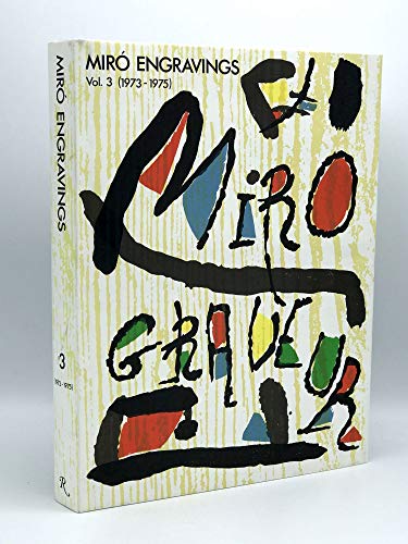 Miro Engravings Volume 3 1973-1975