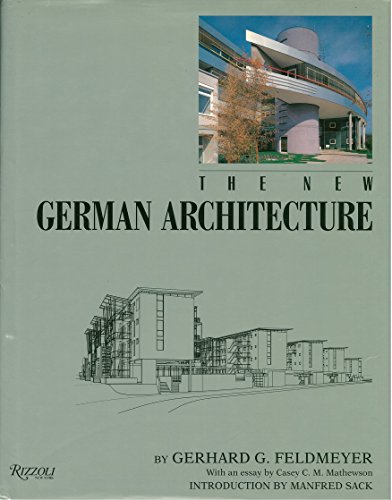 Imagen de archivo de New German Architecture a la venta por Hennessey + Ingalls