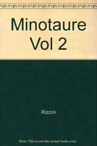 Minotaure Vol 2 (9780847853410) by Rizzoli