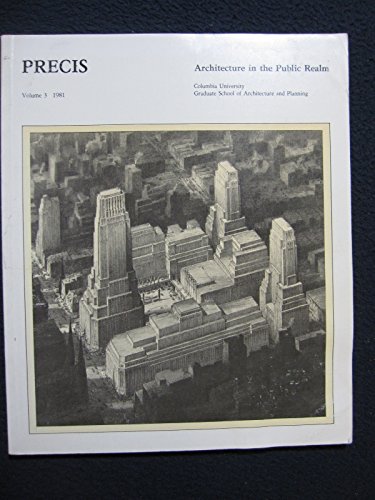 Stock image for Architecture In The Public Realm: Architecture In The Public Realm for sale by RECYCLIVRE