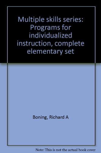 Stock image for Multiple skills series: Programs for individualized instruction, complete elementary set for sale by SecondSale