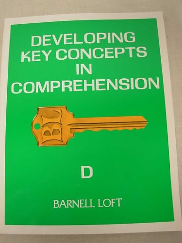 Stock image for Developing Key COncepts in Comprehension D for sale by ThriftBooks-Atlanta
